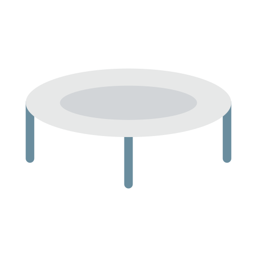 Trampoline Vector Stall Flat icon