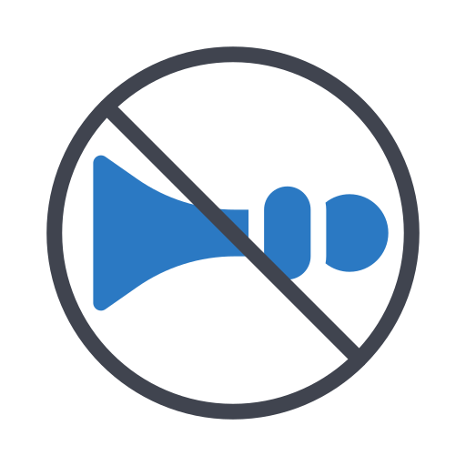 No horn Generic color fill icon