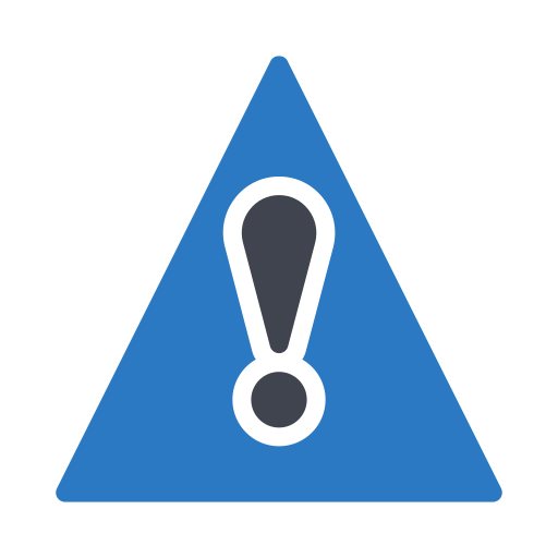 Alert sign Generic color fill icon