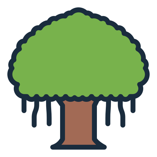 Banyan tree Generic color lineal-color icon