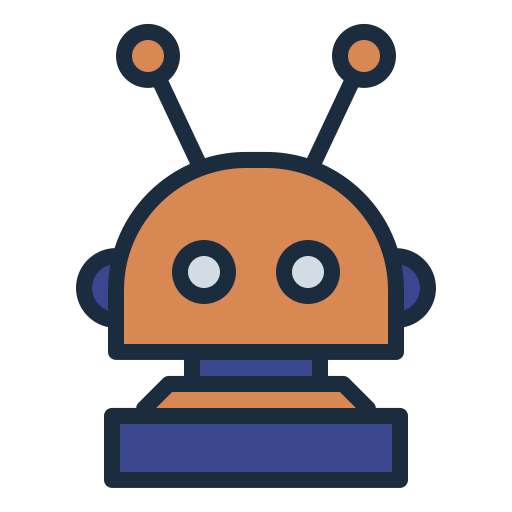 Robot Generic color lineal-color icon