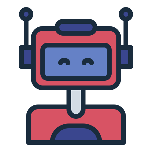 robot Generic color lineal-color icono