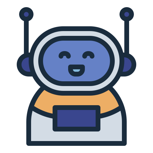 Robot Generic color lineal-color icon