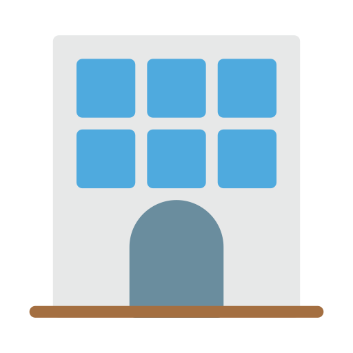hotel Vector Stall Flat icon