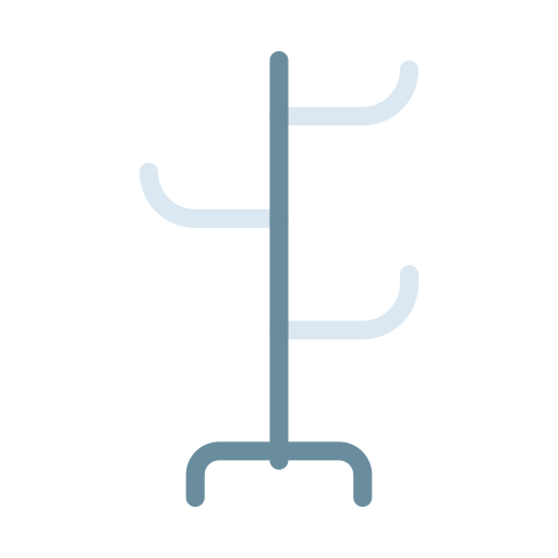 ハンガー Vector Stall Flat icon