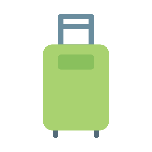 Suitcase Vector Stall Flat icon