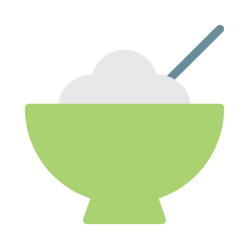 Food bowl Vector Stall Flat icon