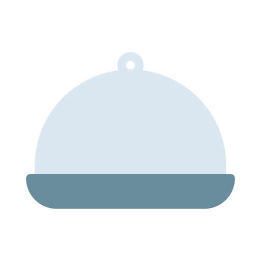 Serving dish Vector Stall Flat icon