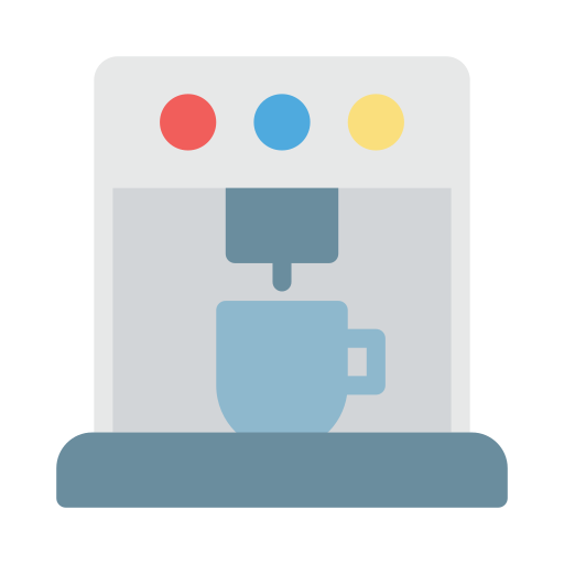 Coffee maker Vector Stall Flat icon
