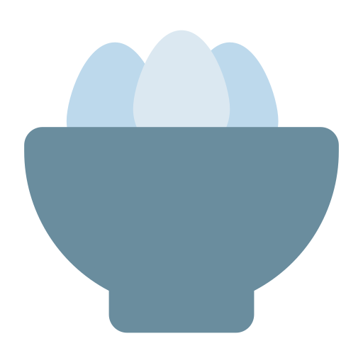 Eggs Vector Stall Flat icon