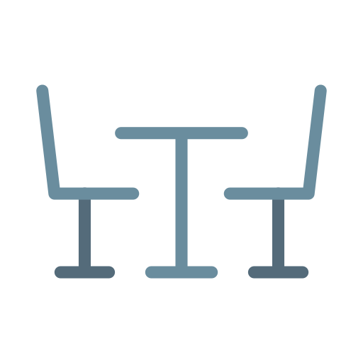 Table Vector Stall Flat icon