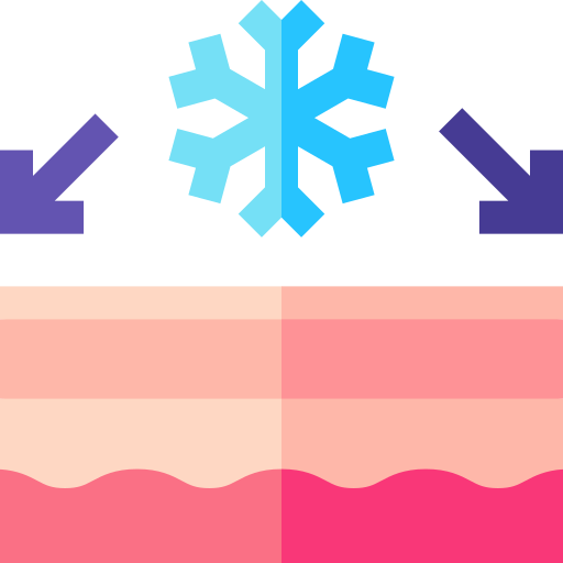 frío Basic Straight Flat icono
