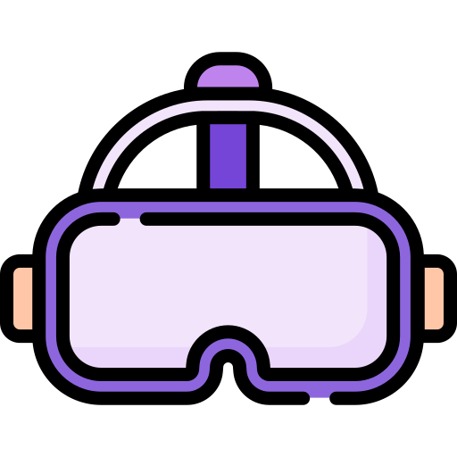 Virtual reality glasses Special Lineal color icon
