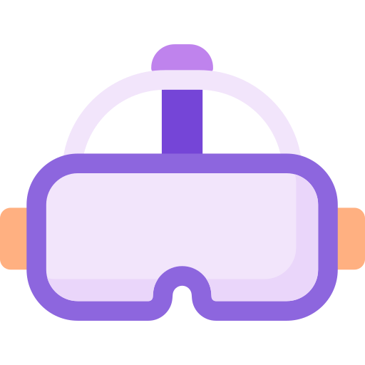 Virtual reality glasses Special Flat icon