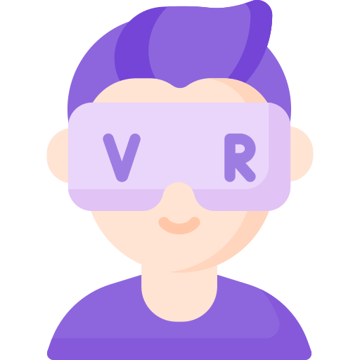 óculos de realidade virtual Special Flat Ícone
