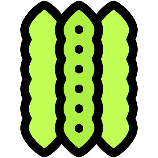 zielone fasolki Generic color lineal-color ikona