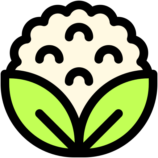 Cauliflower Generic color lineal-color icon