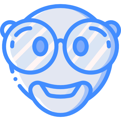 nerd Basic Miscellany Blue ikona
