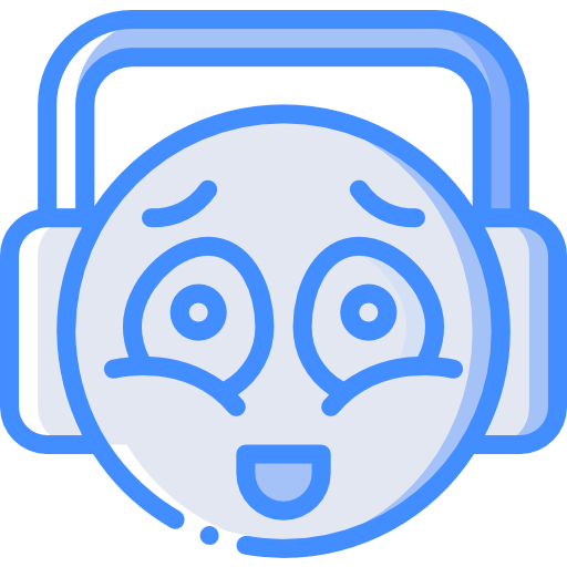ヘッドフォン Basic Miscellany Blue icon