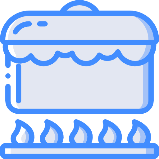 Pot Basic Miscellany Blue icon