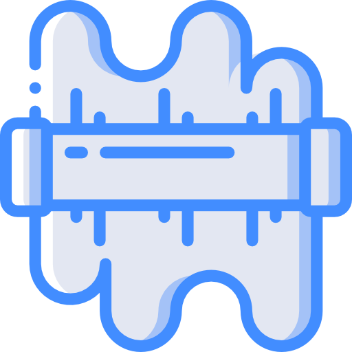 Rolling pin Basic Miscellany Blue icon