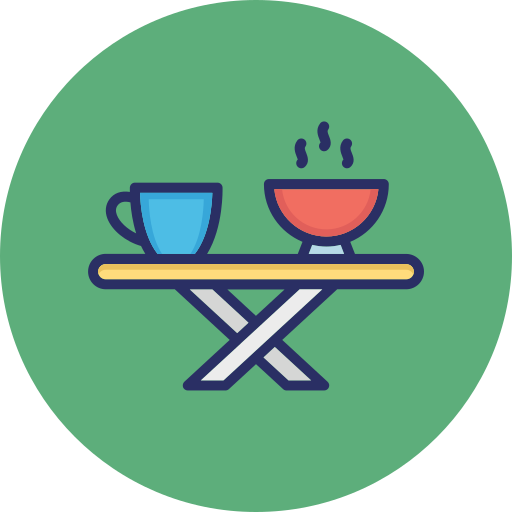 tavolo da tè Generic color lineal-color icona