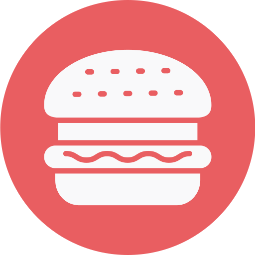 hamburguesa de comida rapida Generic color fill icono