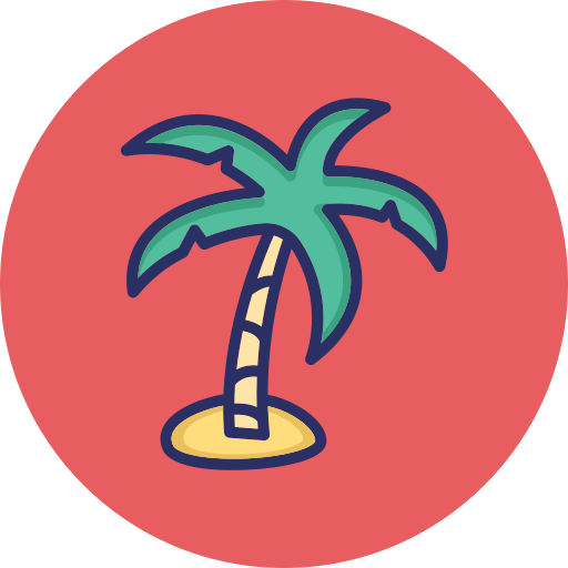 Island Generic color lineal-color icon