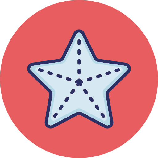 gwiazda morska Generic color lineal-color ikona