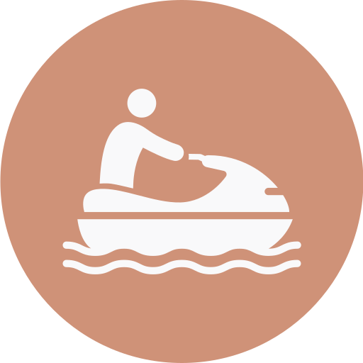 barco a motor Generic color fill icono