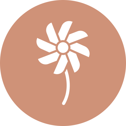 꽃들 Generic color fill icon