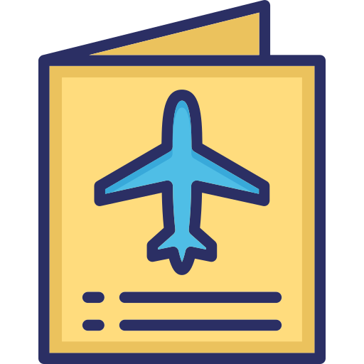 passaporto Generic color lineal-color icona