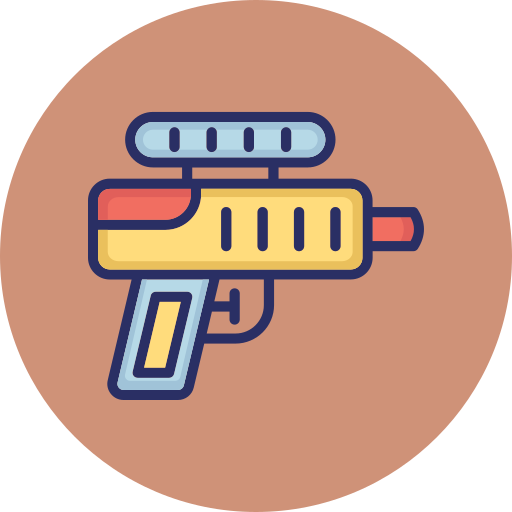 pistola de agua Generic color lineal-color icono