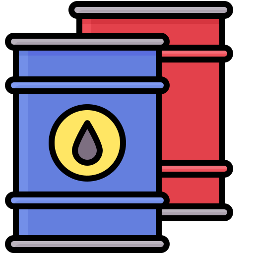 barril de petroleo Generic color lineal-color icono
