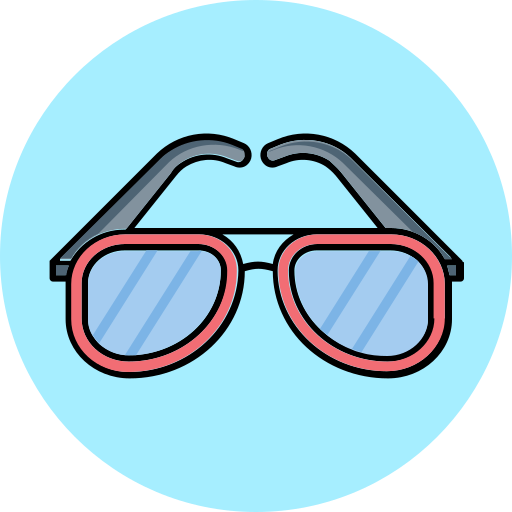 des lunettes de protection Generic color lineal-color Icône