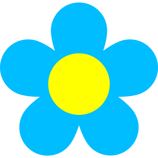 花 Generic color fill icon