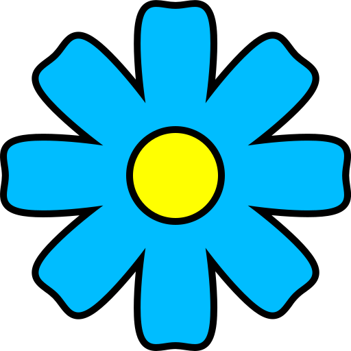 Flower Generic color lineal-color icon