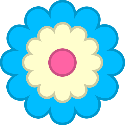 꽃 Generic color lineal-color icon