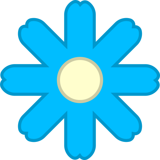 Flower Generic color lineal-color icon