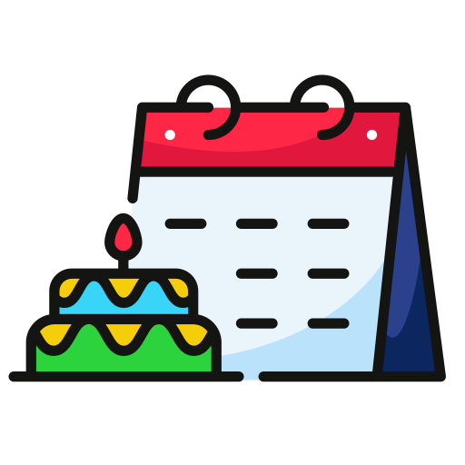 Birthday Generic color lineal-color icon