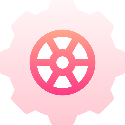 Cogwheel Basic Gradient Gradient icon