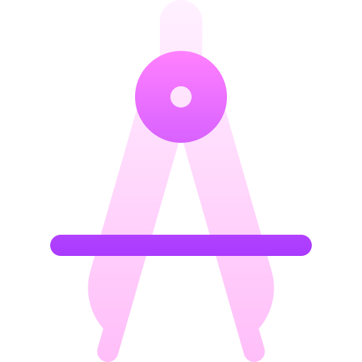 方位磁針 Basic Gradient Gradient icon