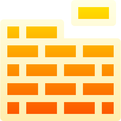 Кирпичная стена Basic Gradient Gradient иконка