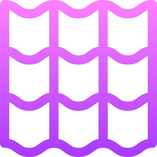 Roof Basic Gradient Lineal color icon