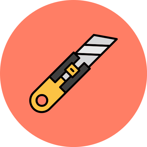 Cutter Generic color lineal-color icon