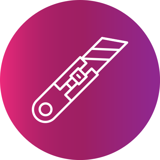 cutter Generic gradient fill icon