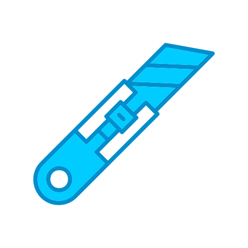 Cutter Generic color lineal-color icon