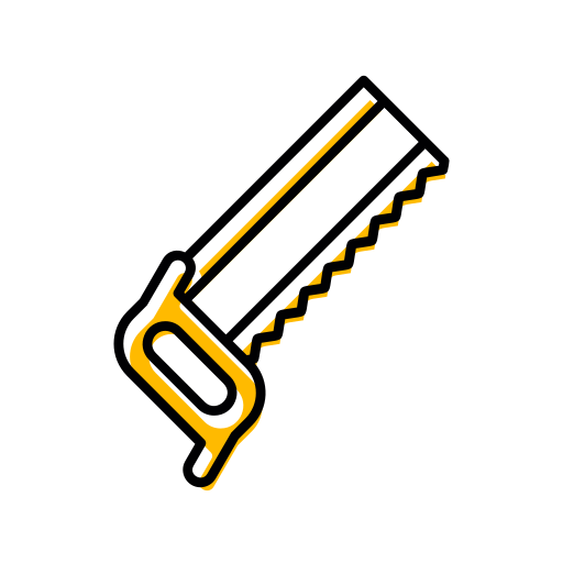 Backsaw Generic color lineal-color icon