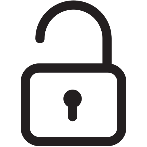 Lock Generic outline icon