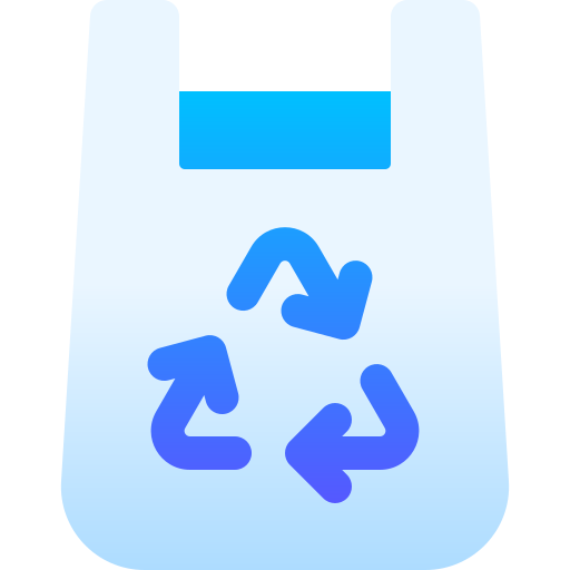 recyclingbeutel Basic Gradient Gradient icon